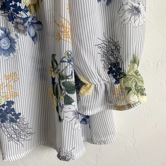 Nasty Gal | Bardot Floral Blouse - Picture 3 of 6